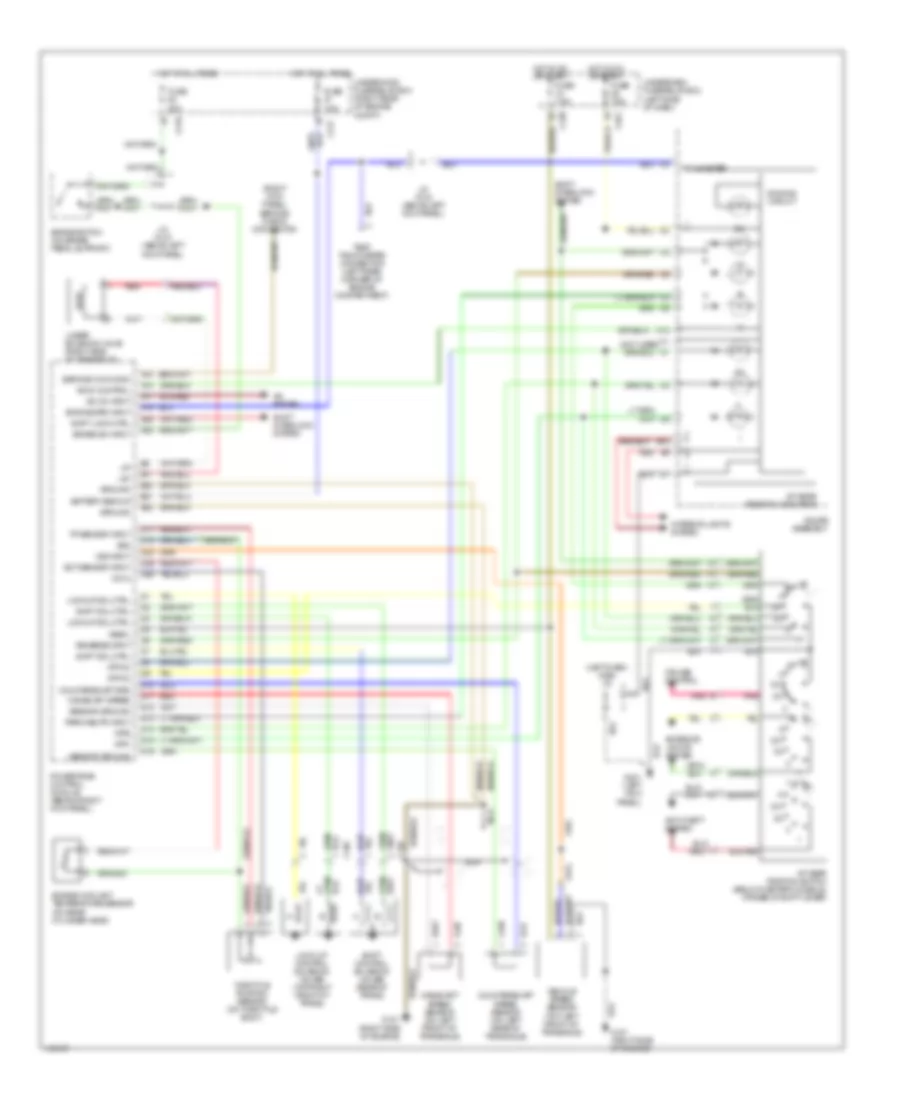 A T Wiring Diagram for Acura Integra LS 2001