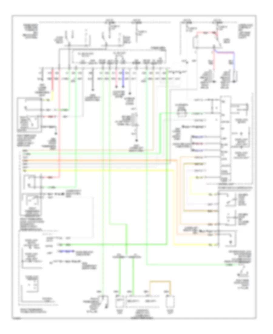 Forced Entry Wiring Diagram (2 of 2) for Acura TSX 2009