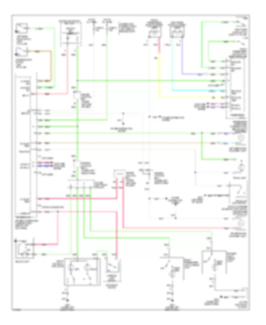 Courtesy Lamps Wiring Diagram for Acura TSX 2009