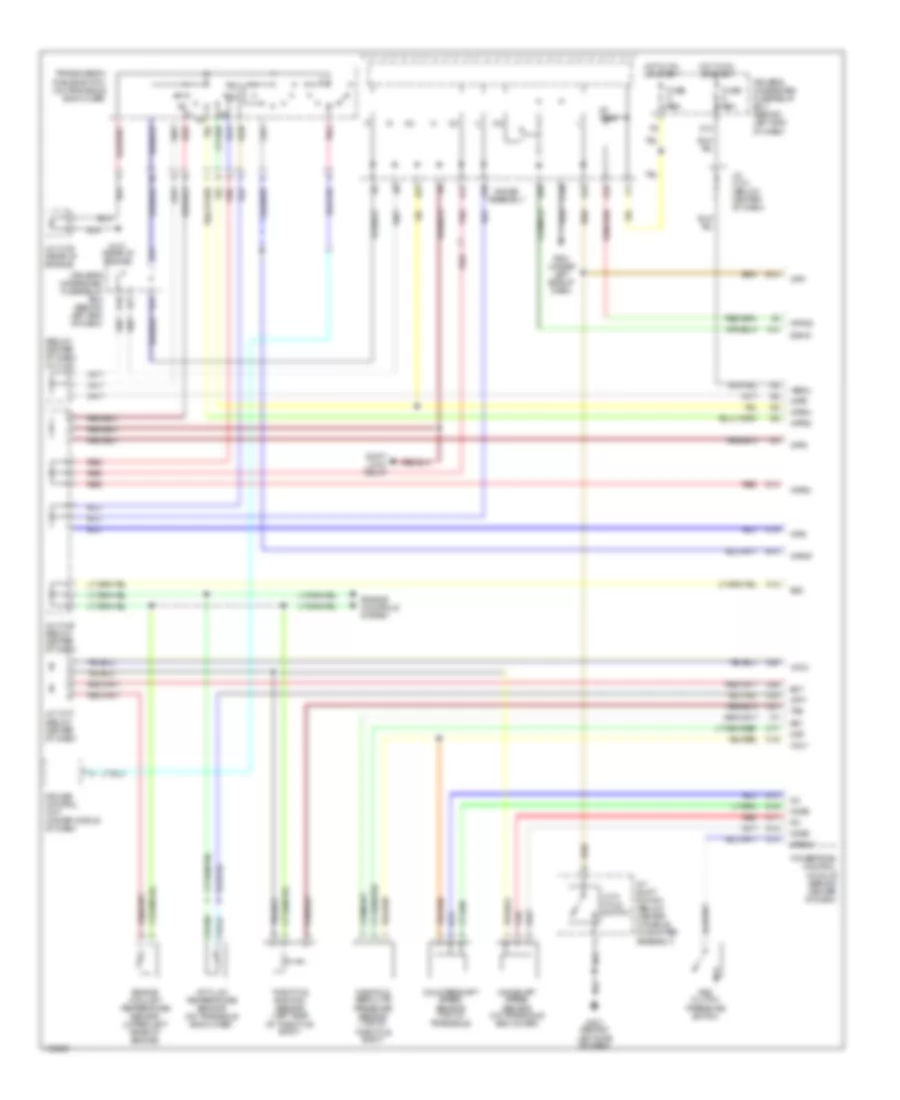 A T Wiring Diagram 2 of 2 for Acura MDX 2001