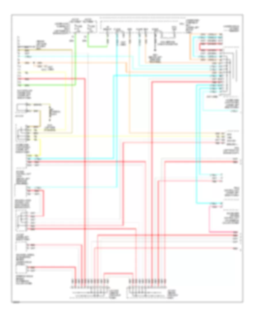 Computer Data Lines Wiring Diagram 1 of 3 for Acura RDX 2010