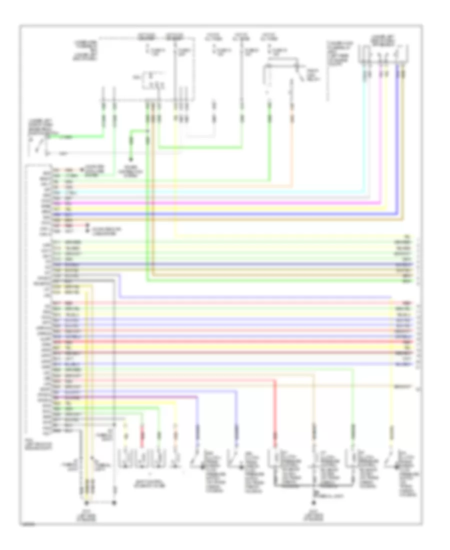 A T Wiring Diagram 1 of 2 for Acura RDX 2010