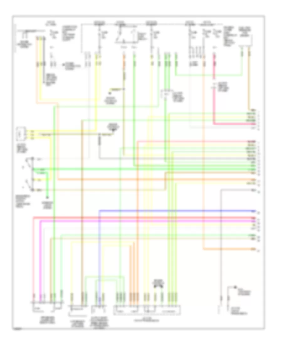 A T Wiring Diagram 1 of 3 for Acura RL 2010