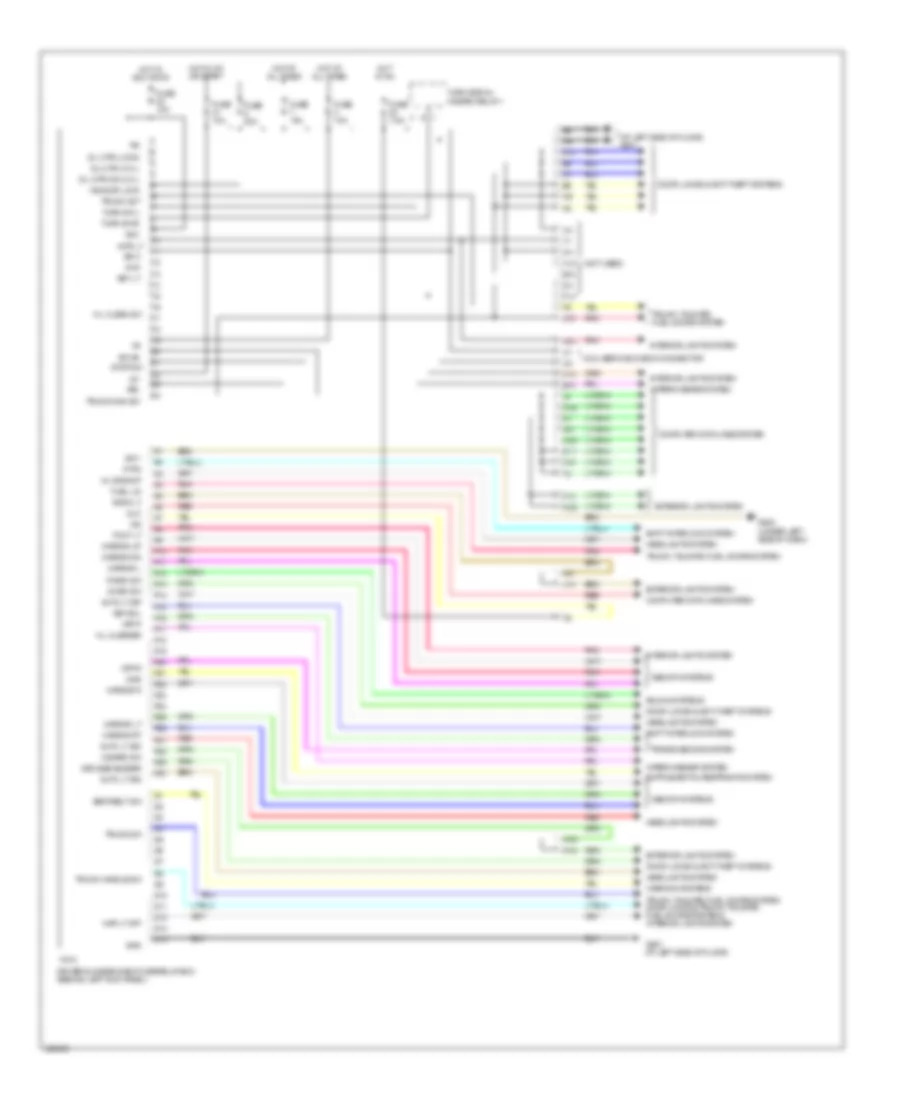 Body Control Modules Wiring Diagram for Acura RL 2010