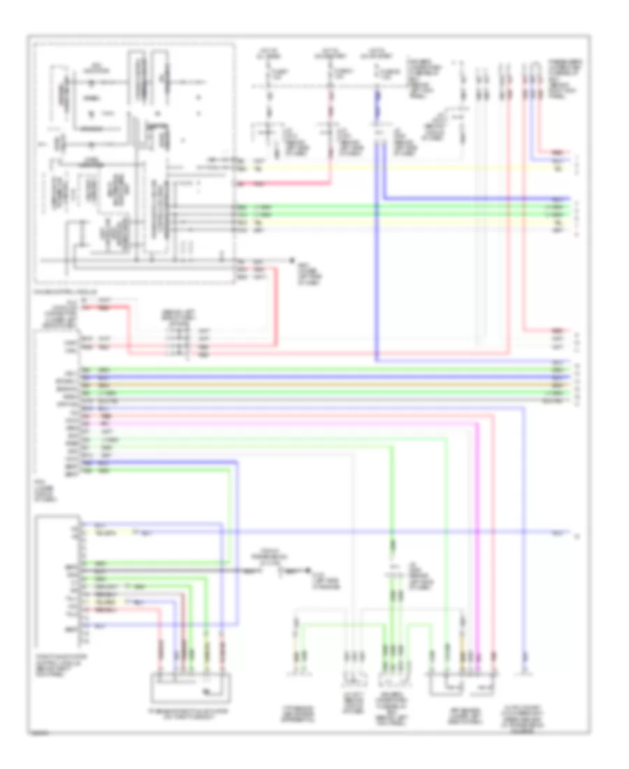 Adaptive Cruise Control Wiring Diagram 1 of 3 for Acura RL 2010