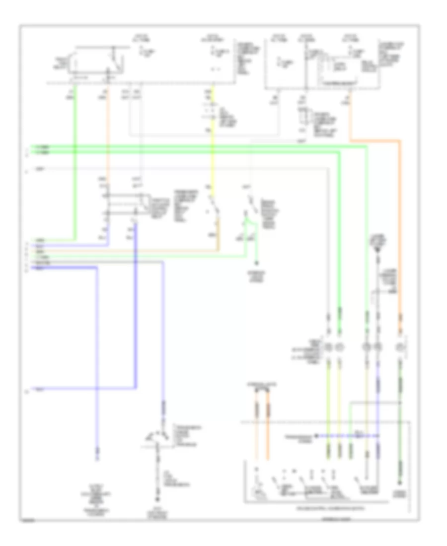 Cruise Control Wiring Diagram (2 of 2) for Acura RL 2010