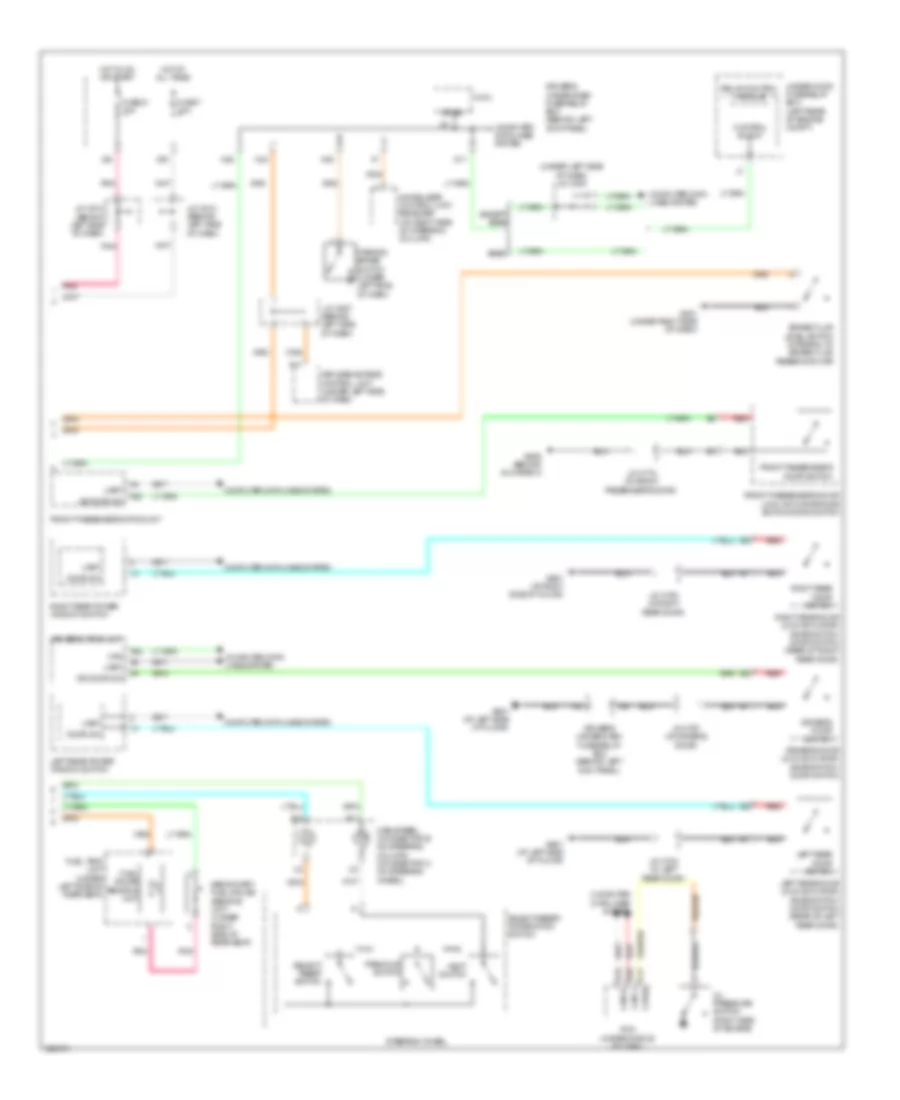 Instrument Cluster Wiring Diagram (2 of 2) for Acura RL 2010