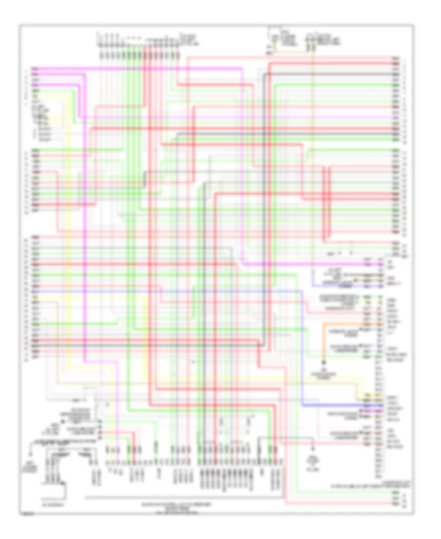 Navigation Wiring Diagram, USA (4 of 7) for Acura RL 2010