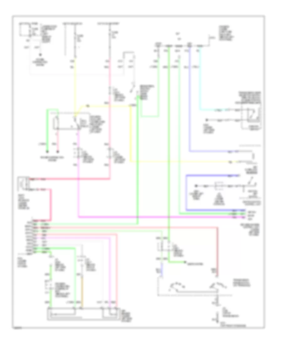 Shift Interlock Wiring Diagram for Acura RL 2010