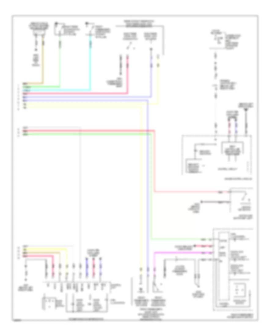 Forced Entry Wiring Diagram 2 of 2 for Acura TL 2010