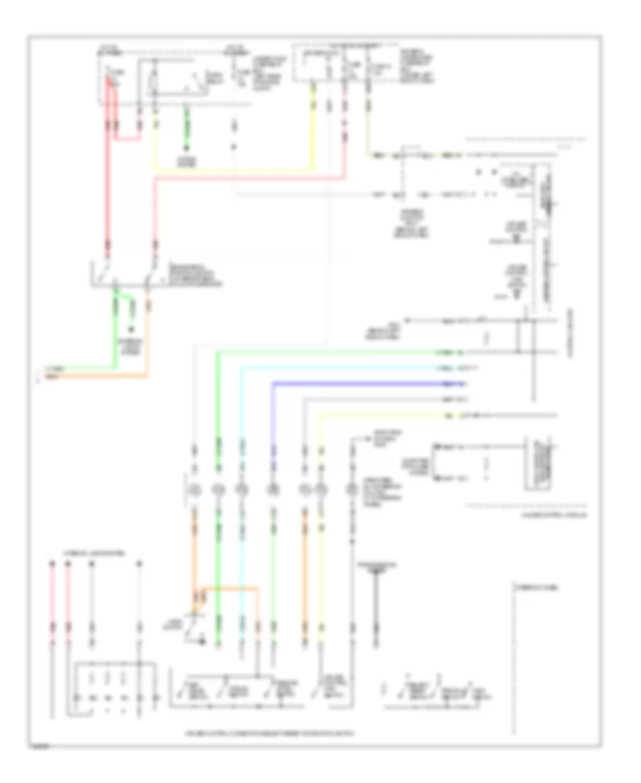 Cruise Control Wiring Diagram (2 of 2) for Acura TL 2010