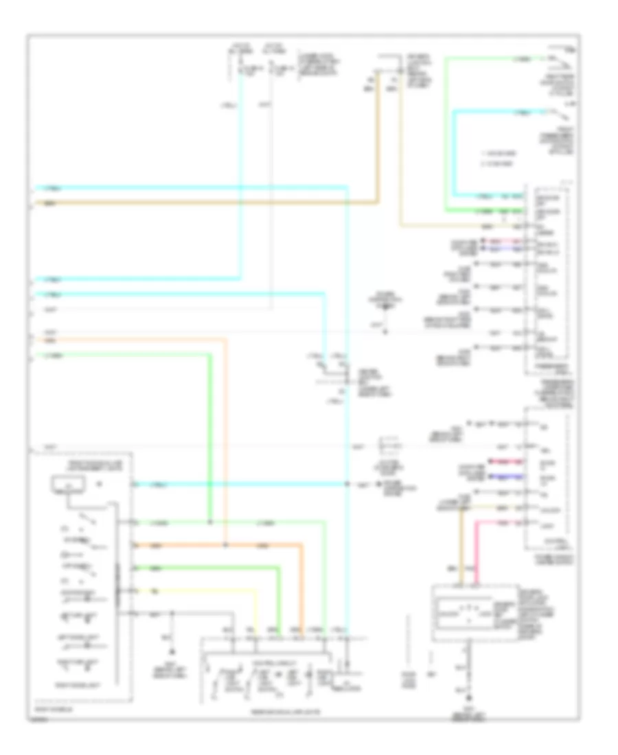 Entry Light Timer Wiring Diagram (2 of 2) for Acura TL 2010