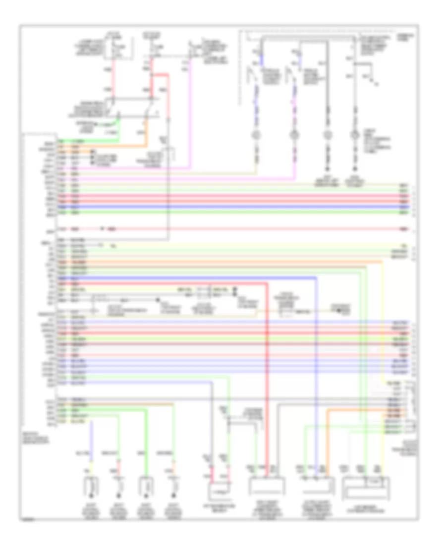 A T Wiring Diagram 1 of 2 for Acura TL 2010