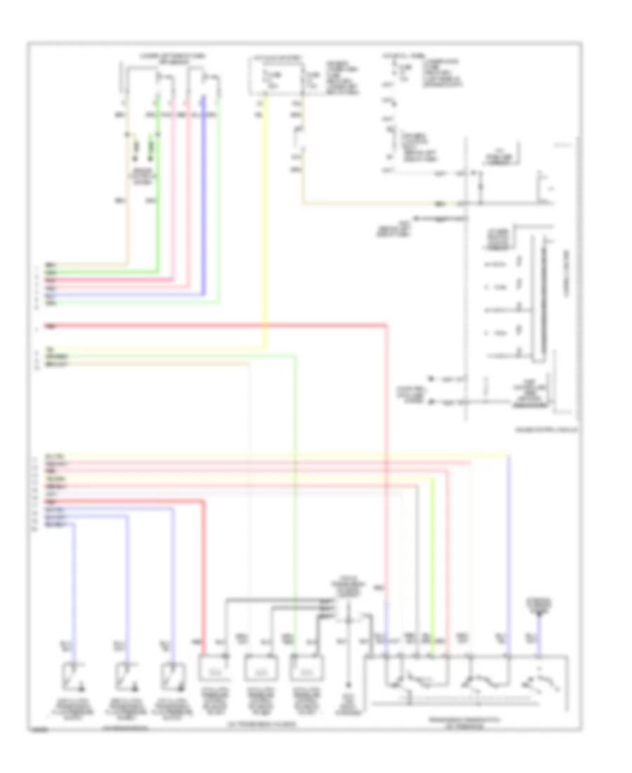 A T Wiring Diagram 2 of 2 for Acura TL 2010