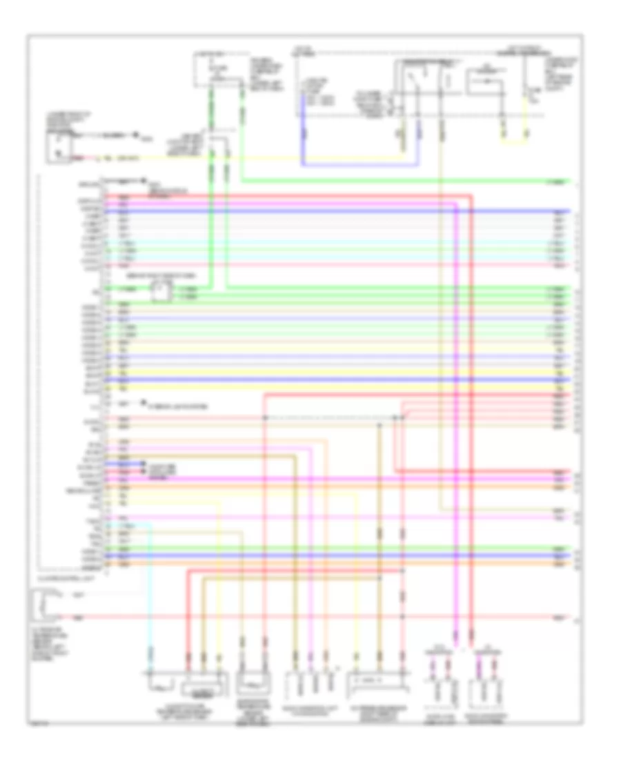 Automatic A C Wiring Diagram 1 of 3 for Acura TL SH AWD 2010