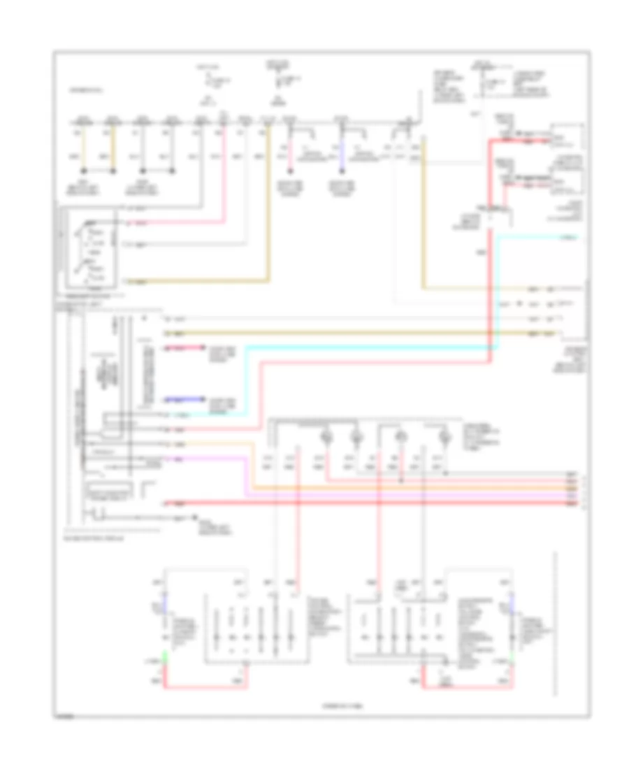Instrument Illumination Wiring Diagram 1 of 2 for Acura TL SH AWD 2010
