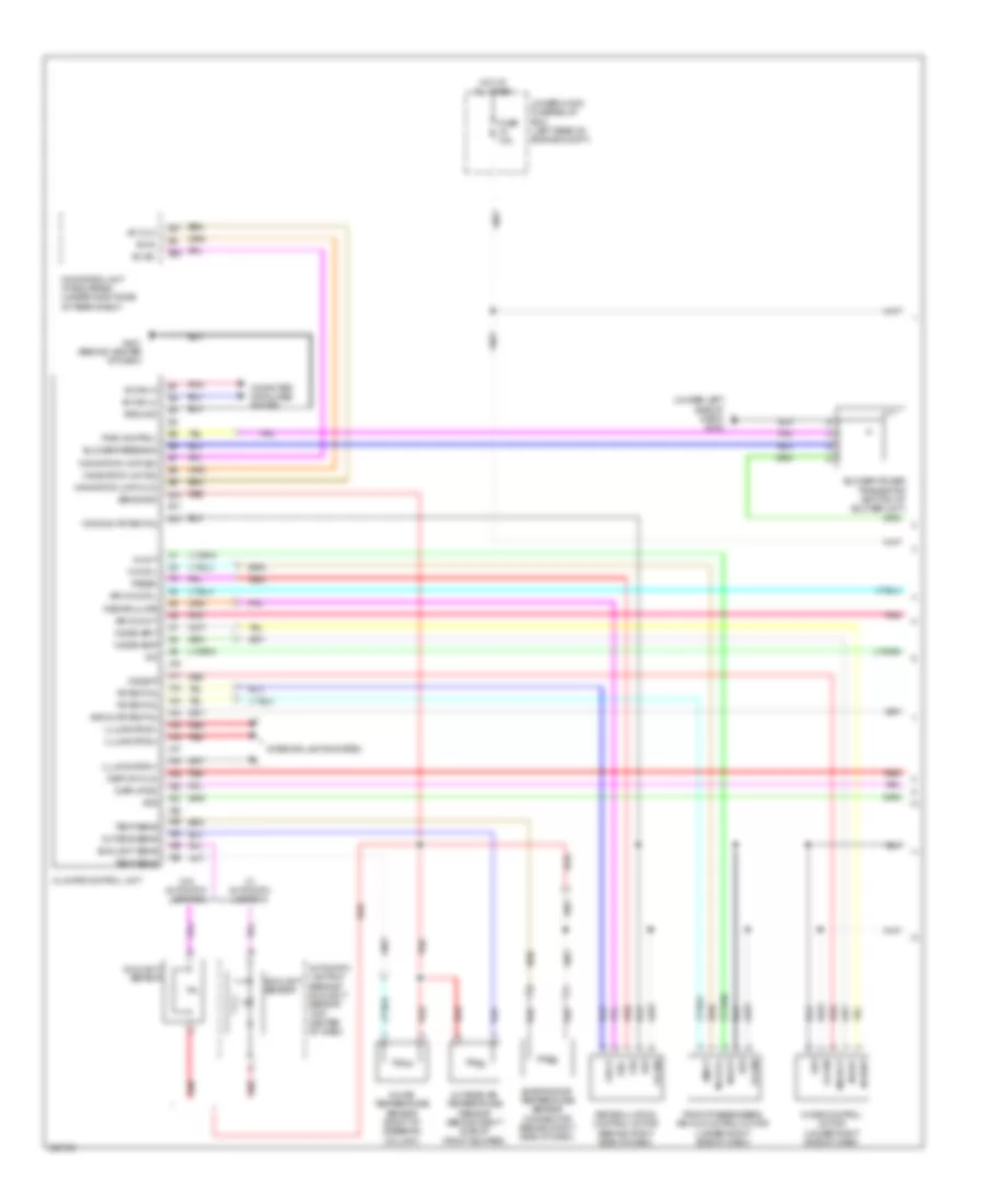 2 4L Automatic A C Wiring Diagram 1 of 3 for Acura TSX 2010