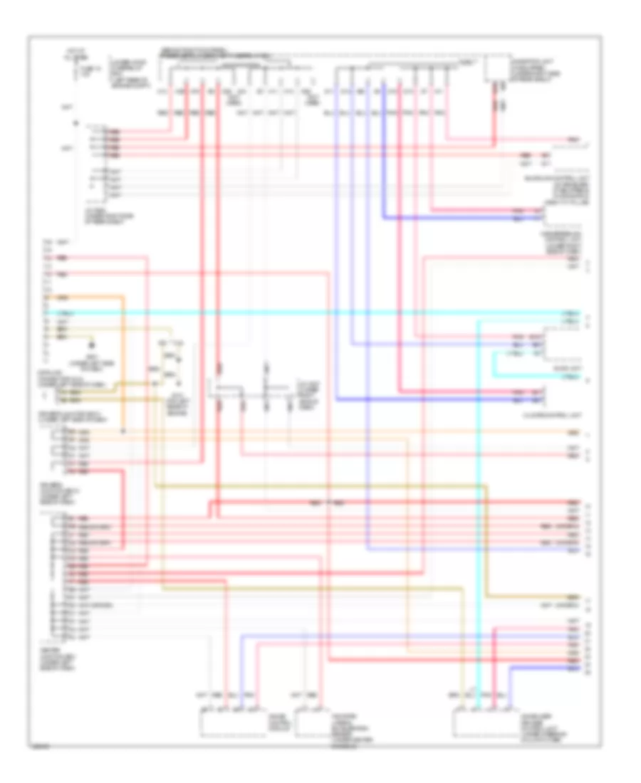 Computer Data Lines Wiring Diagram 1 of 2 for Acura TSX 2010