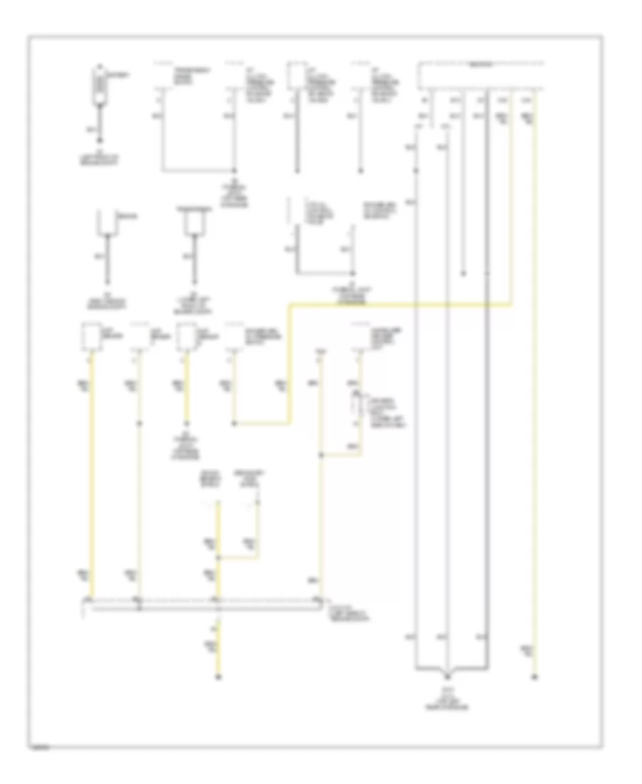 Ground Distribution Wiring Diagram 1 of 5 for Acura TSX 2010