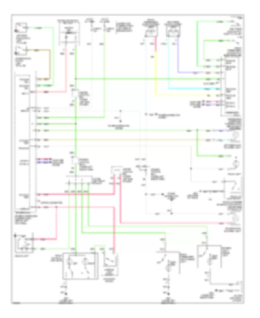 Courtesy Lamps Wiring Diagram for Acura TSX 2010