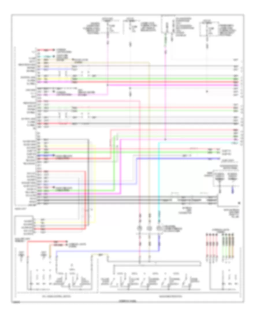 Radio Wiring Diagram with ELS 1 of 4 for Acura TSX 2010