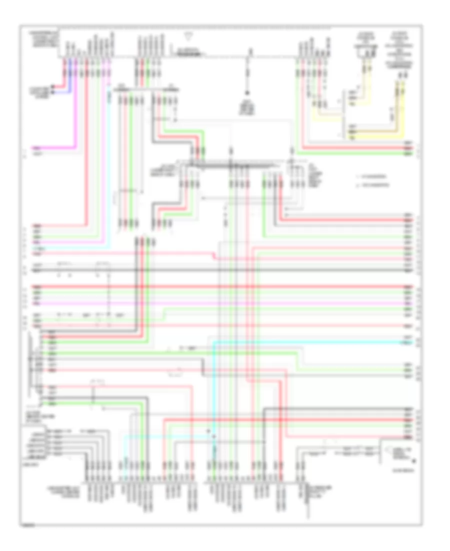 Radio Wiring Diagram with ELS 3 of 4 for Acura TSX 2010
