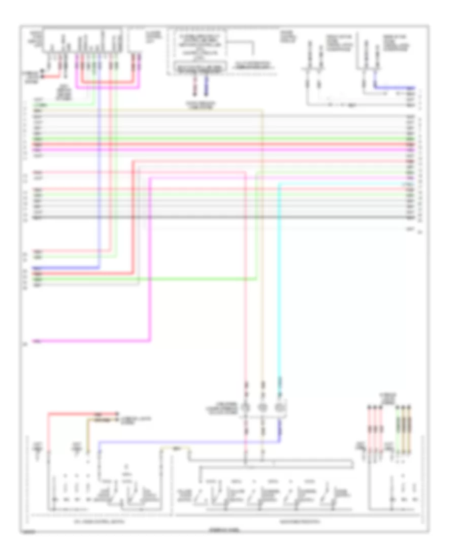 Radio Wiring Diagram with Premium 2 of 4 for Acura TSX 2010