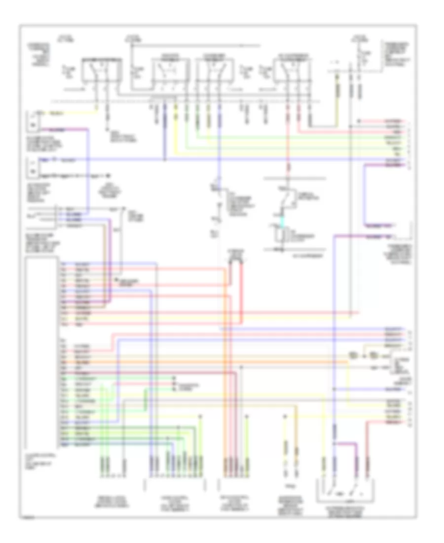 Automatic A C Wiring Diagram Type S 1 of 2 for Acura 3 2CL 2002
