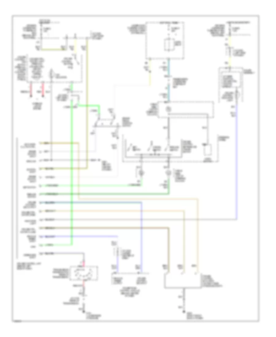 Cruise Control Wiring Diagram for Acura 3.2CL 2002