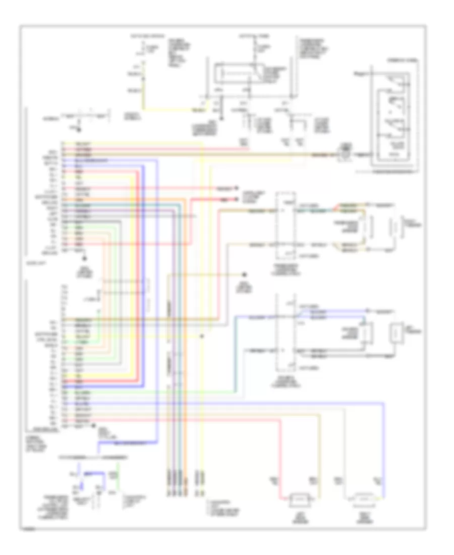 Radio Wiring Diagram for Acura 3 2CL 2002