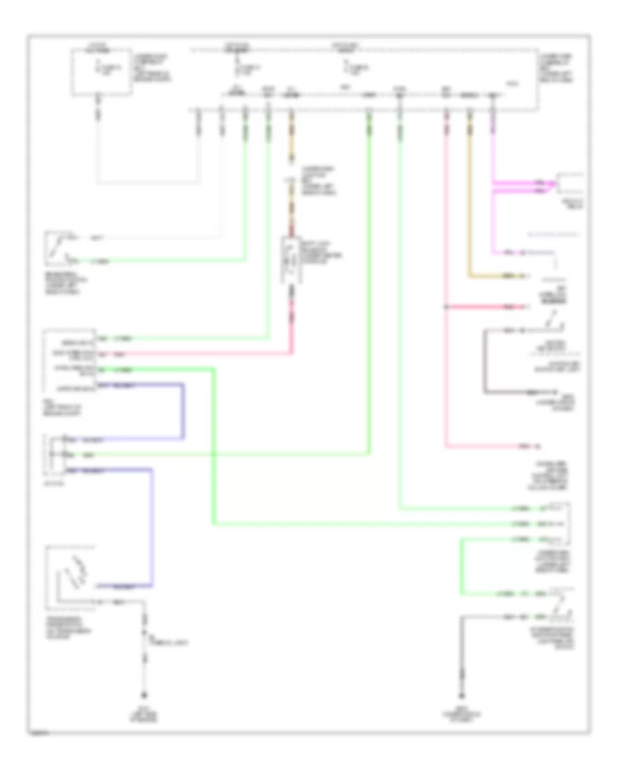 Shift Interlock Wiring Diagram for Acura RDX 2011