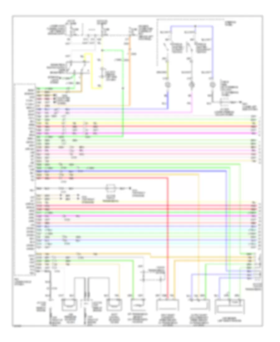 A T Wiring Diagram 1 of 3 for Acura RL 2011