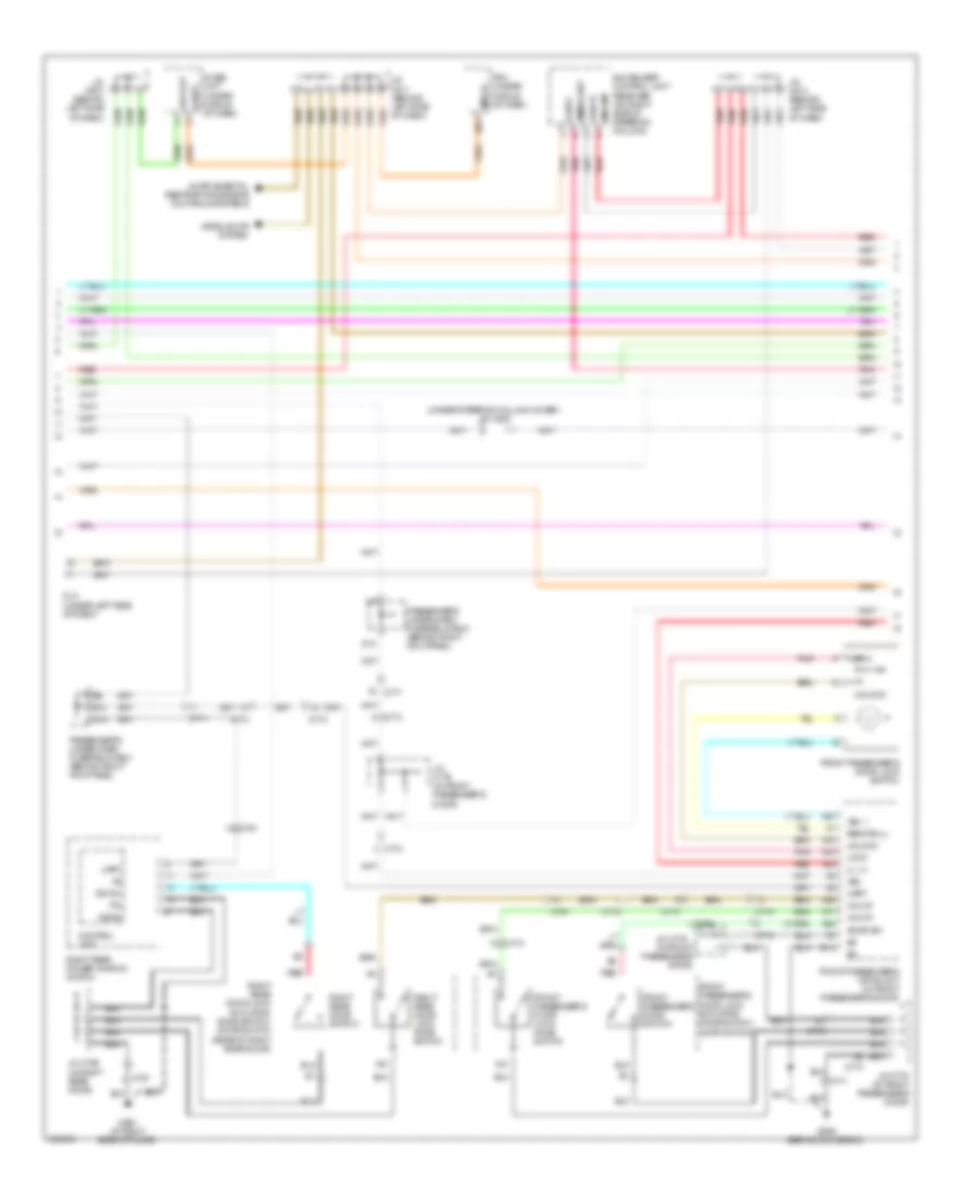 Forced Entry Wiring Diagram (3 of 5) for Acura RL 2011