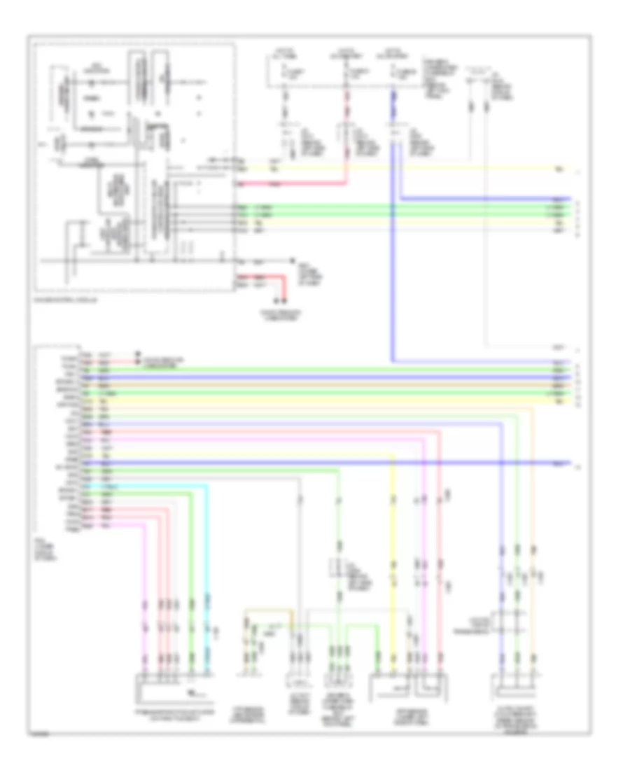 Adaptive Cruise Control Wiring Diagram 1 of 3 for Acura RL 2011
