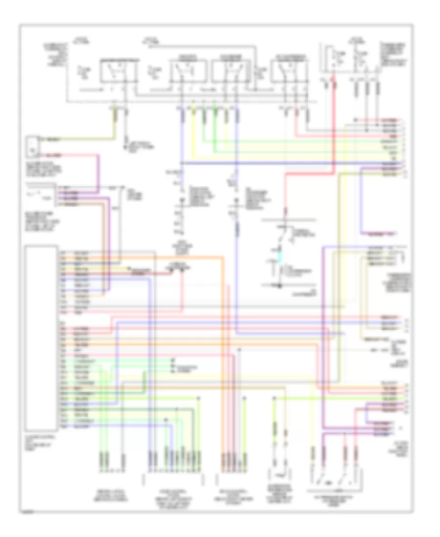 Automatic AC Wiring Diagram, Type S (1 of 2) for Acura 3.2TL 2002