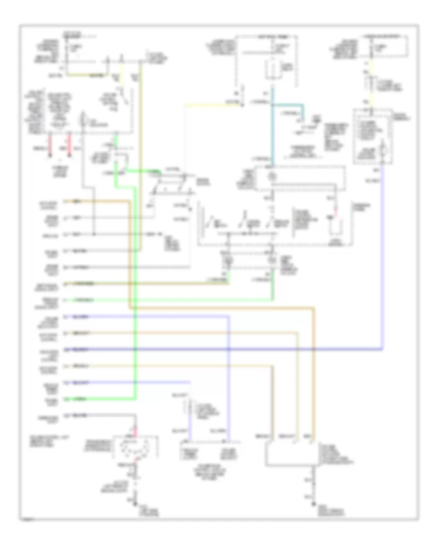 Cruise Control Wiring Diagram for Acura 3.2TL 2002