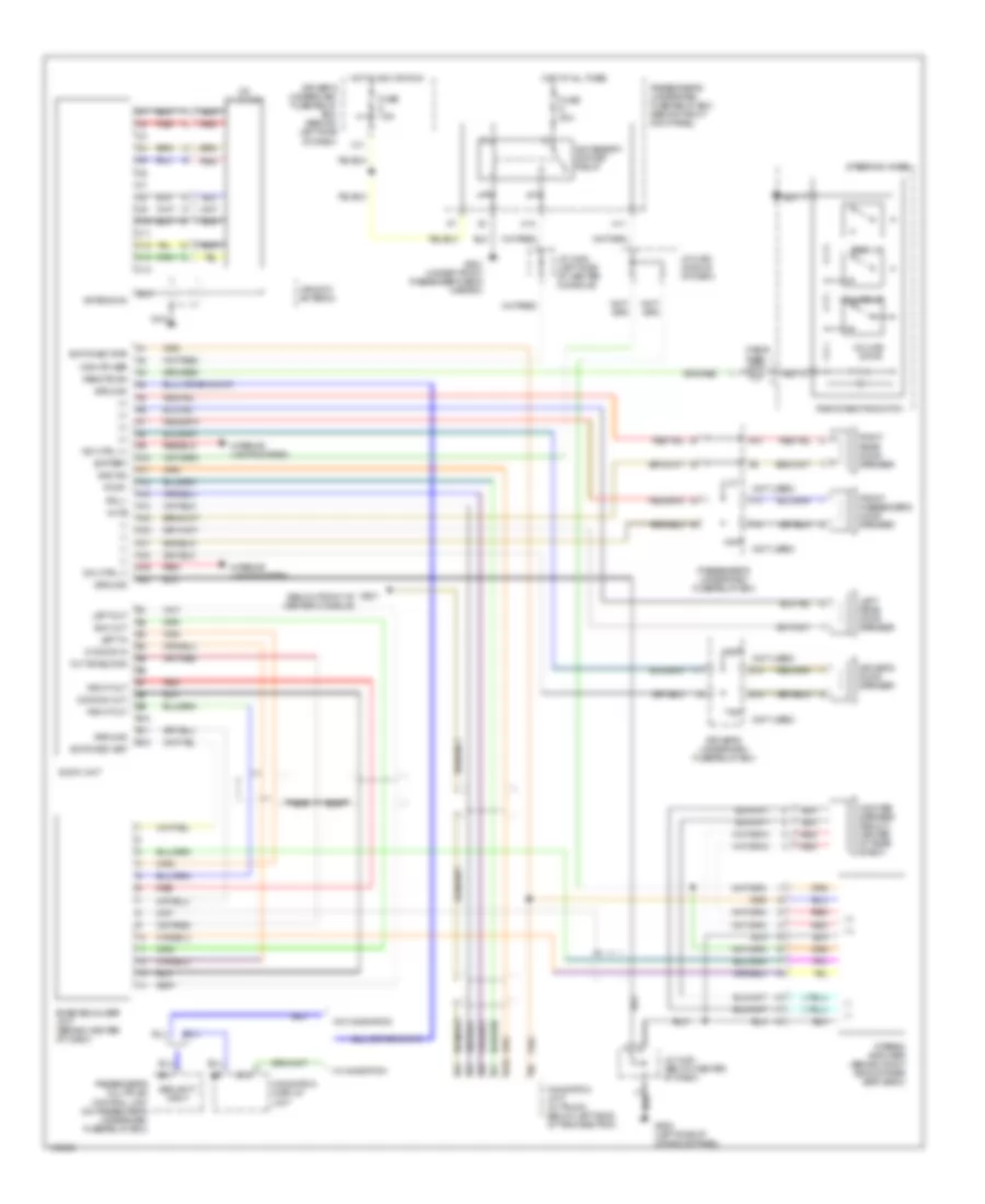 Radio Wiring Diagram for Acura 3.2TL 2002