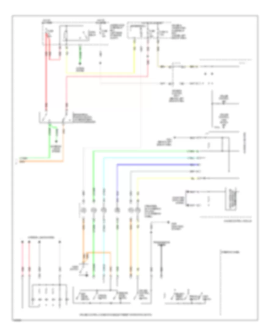 Cruise Control Wiring Diagram (2 of 2) for Acura TL 2011