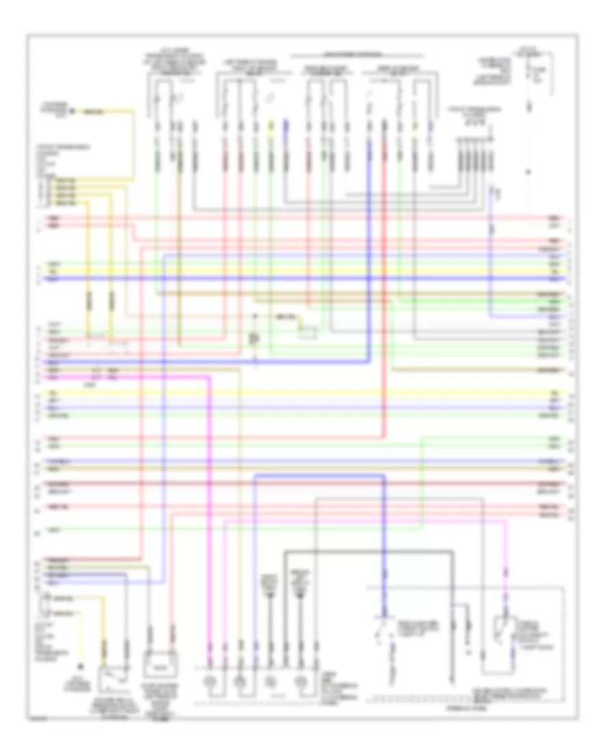 3.5L, Engine Performance Wiring Diagram (3 of 6) for Acura TL 2011