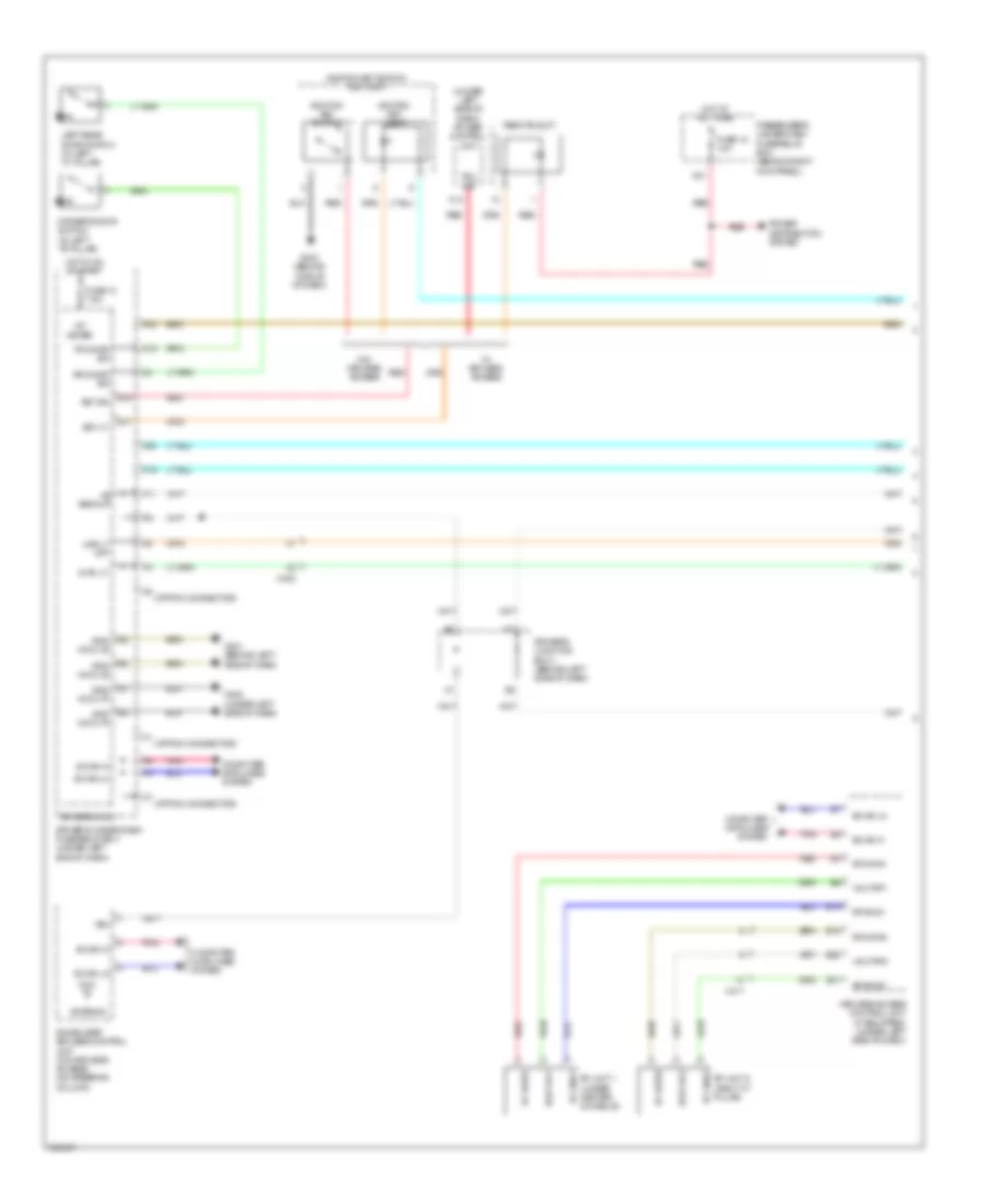 Entry Light Timer Wiring Diagram (1 of 2) for Acura TL 2011