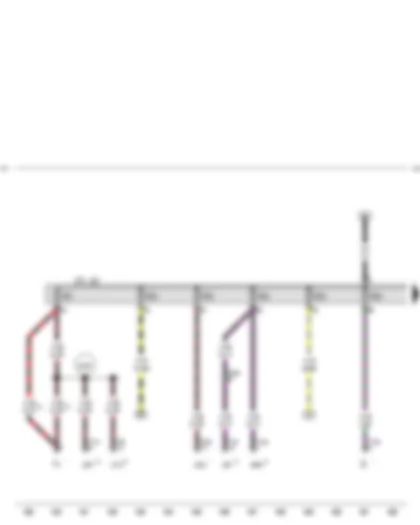 Wiring Diagram  AUDI A1 2013 - Fuse holder D - Fuse carrier 2