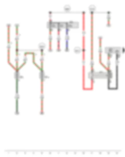 Wiring Diagram  AUDI A1 2012 - Main relay - Engine control unit