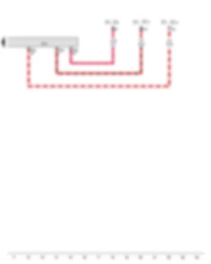 Wiring Diagram  AUDI A1 2014 - Onboard supply control unit