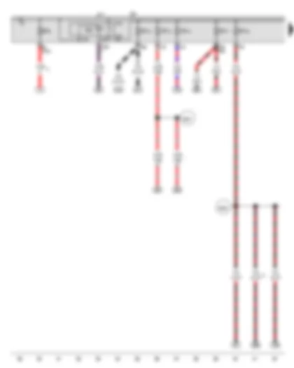 Wiring Diagram  AUDI A1 2016 - Main relay - Fuse holder H