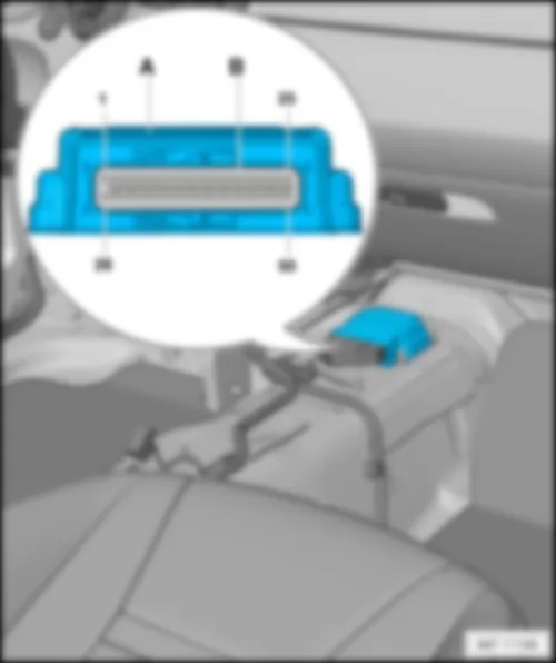 AUDI A1 2015 Блок управления подушек безопасности J234
