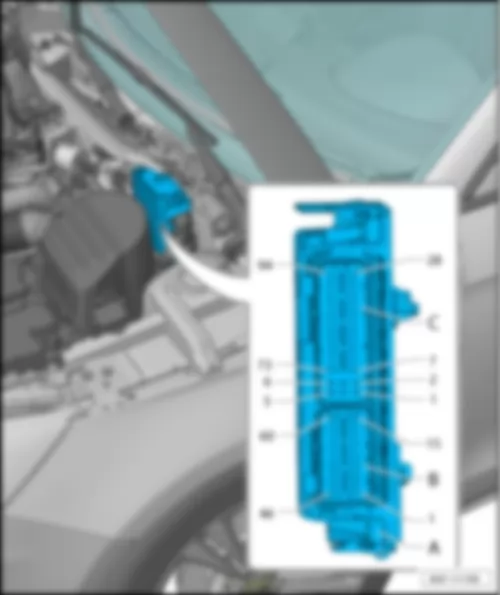 AUDI A1 2015 Блок управления двигателя J623