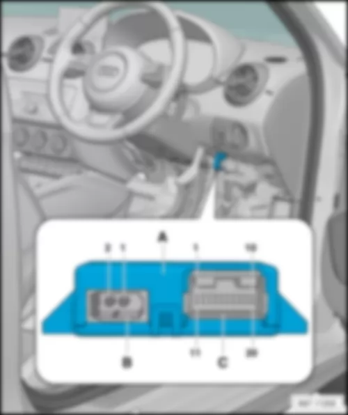 AUDI A1 2016 Data bus diagnostic interface J533