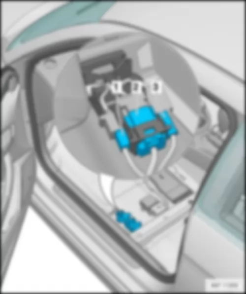 AUDI A1 2015 Коммутационный блок проводки сиденья водителя