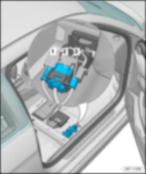AUDI A1 2015 Коммутационный блок проводки сиденья водителя