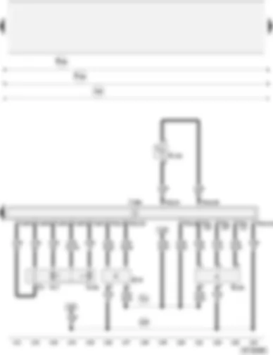 Wiring Diagram  AUDI A2 2002 - Door control unit - driver